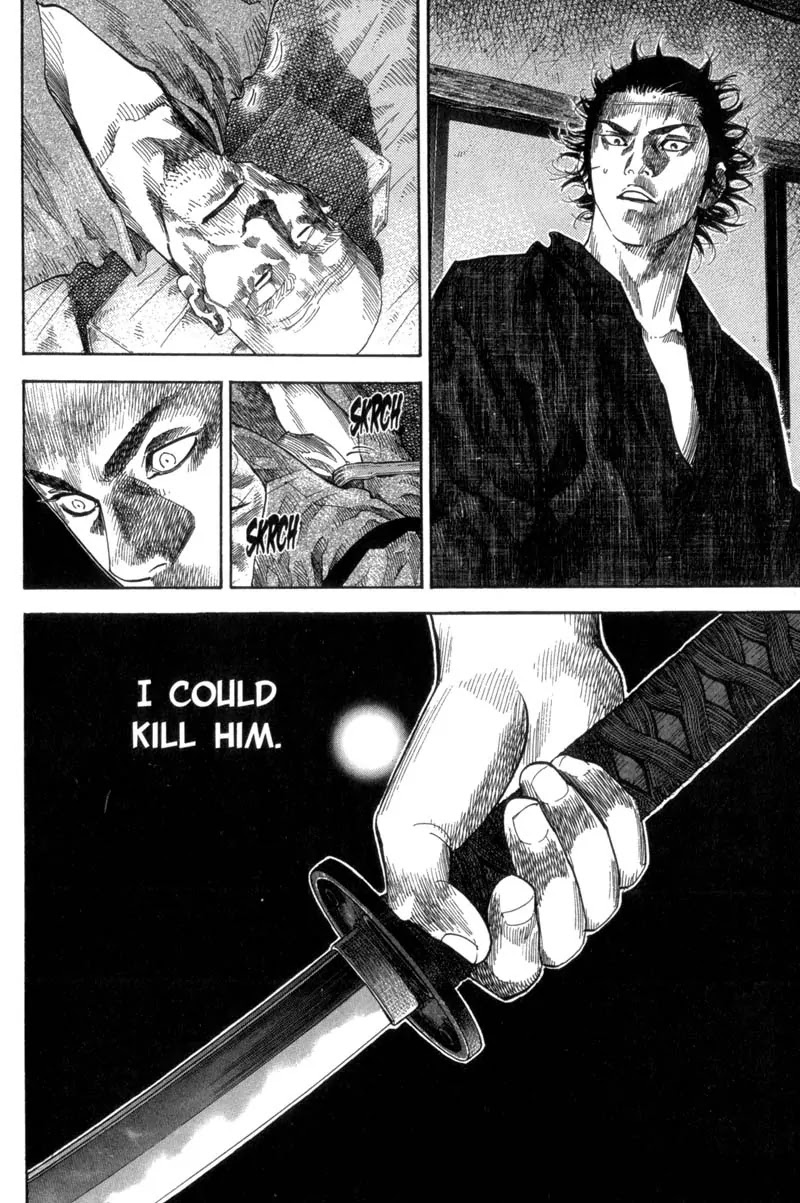 Vagabond manga, chapter 98, page 14 of 19