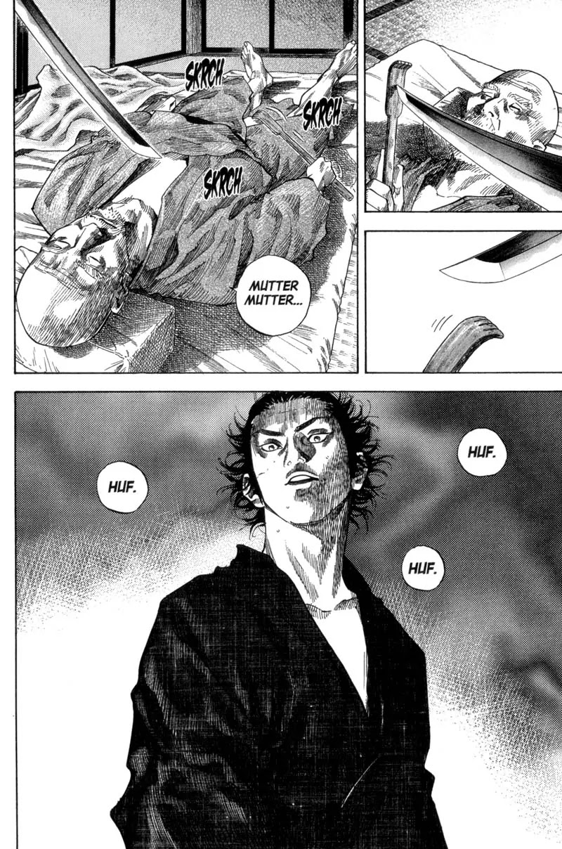 Vagabond manga, chapter 98, page 17 of 19