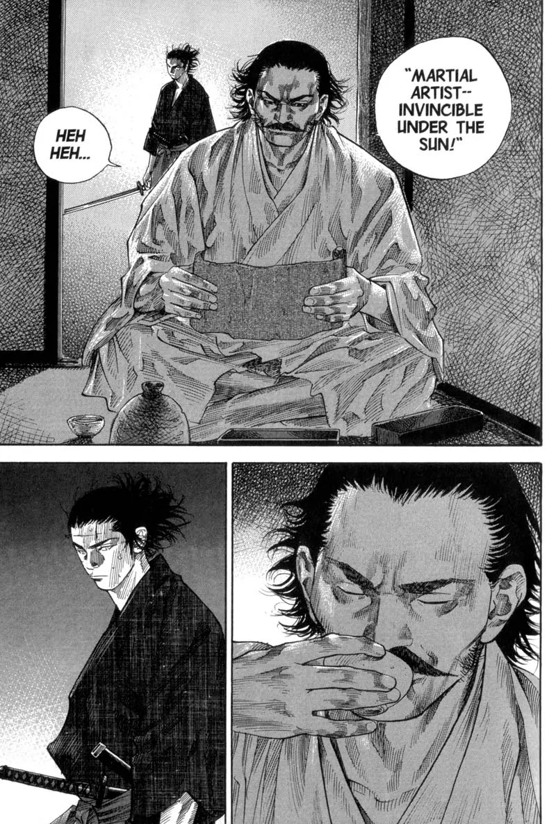 Vagabond manga, chapter 99, page 13 of 18