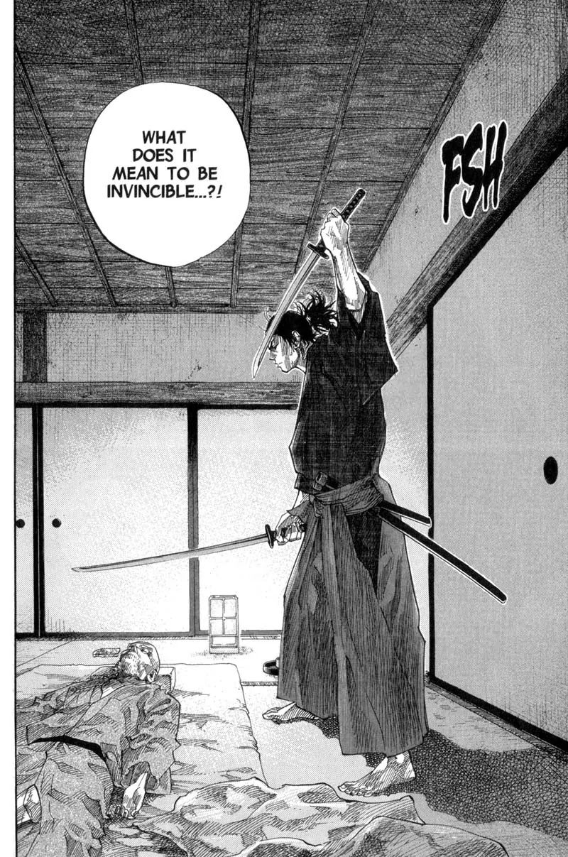 Vagabond manga, chapter 99, page 16 of 18