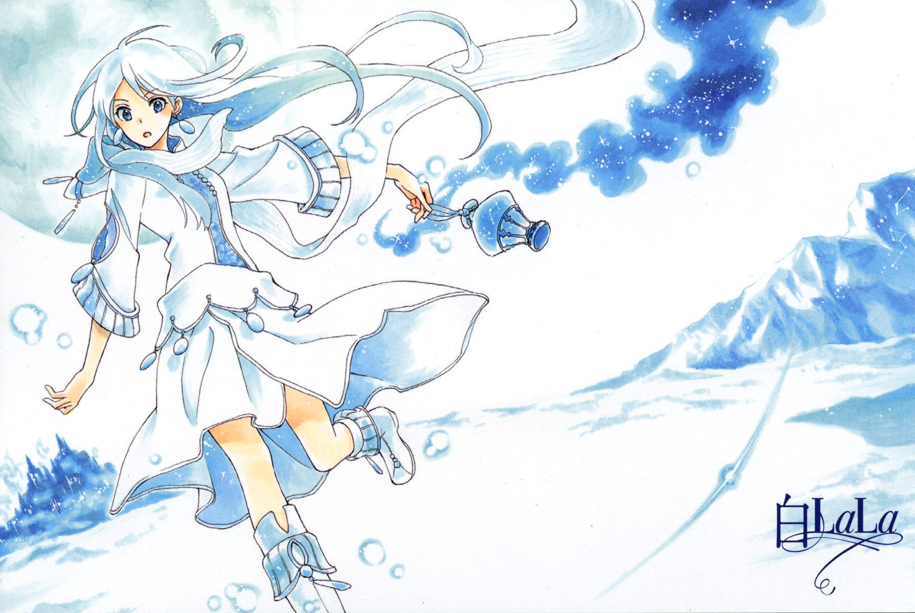 Vahlia no Hanamuko Chapter 3 page 1 - Chapter 3: The Snowscape's Emblem