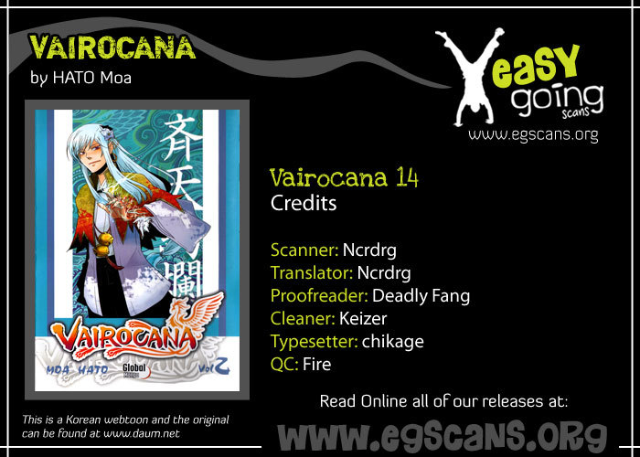Vairocana Chapter 14 page 1 - Chapter 14: Winter Road
