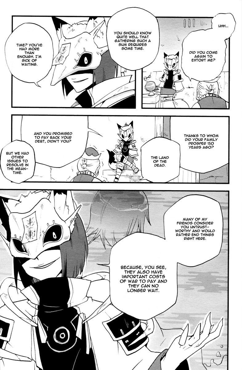 Vairocana Chapter 15 page 28 - Chapter 15: Peach Boy Momotaro-san! [END]