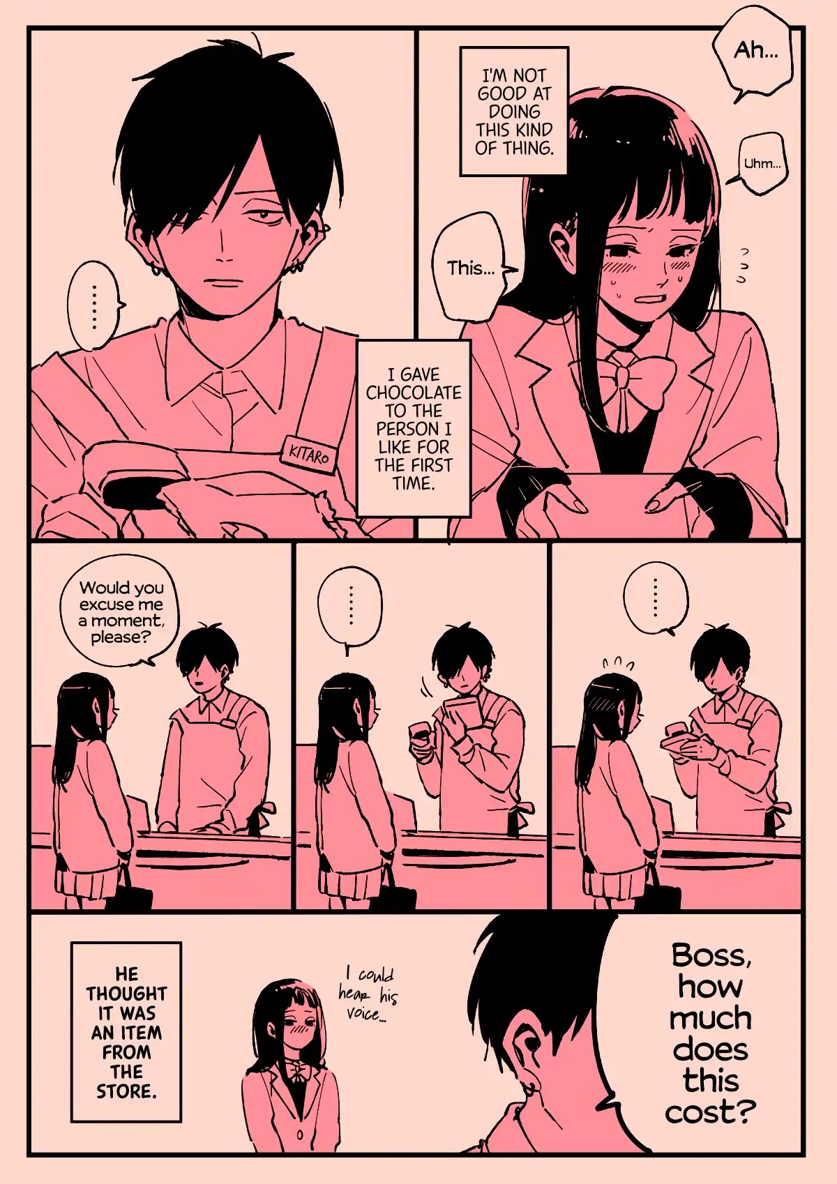 Valentine's Day and White Day Chapter 1 page 1 - Chapter 1: About a Girl Who Isn't Good at Love