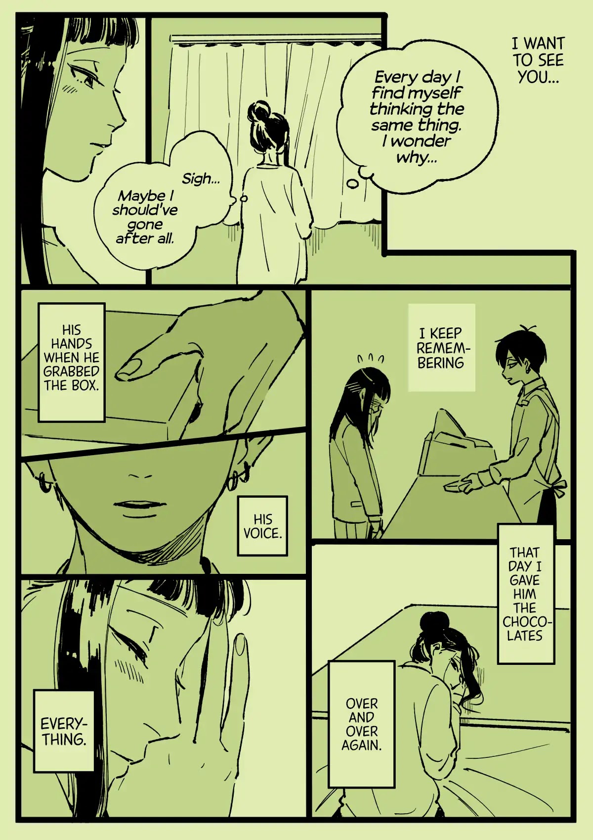 Valentine's Day and White Day Chapter 1 page 14 - Chapter 1: About a Girl Who Isn't Good at Love