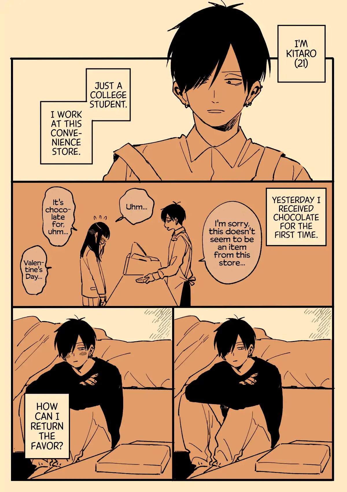 Valentine's Day and White Day Chapter 1 page 2 - Chapter 1: About a Girl Who Isn't Good at Love
