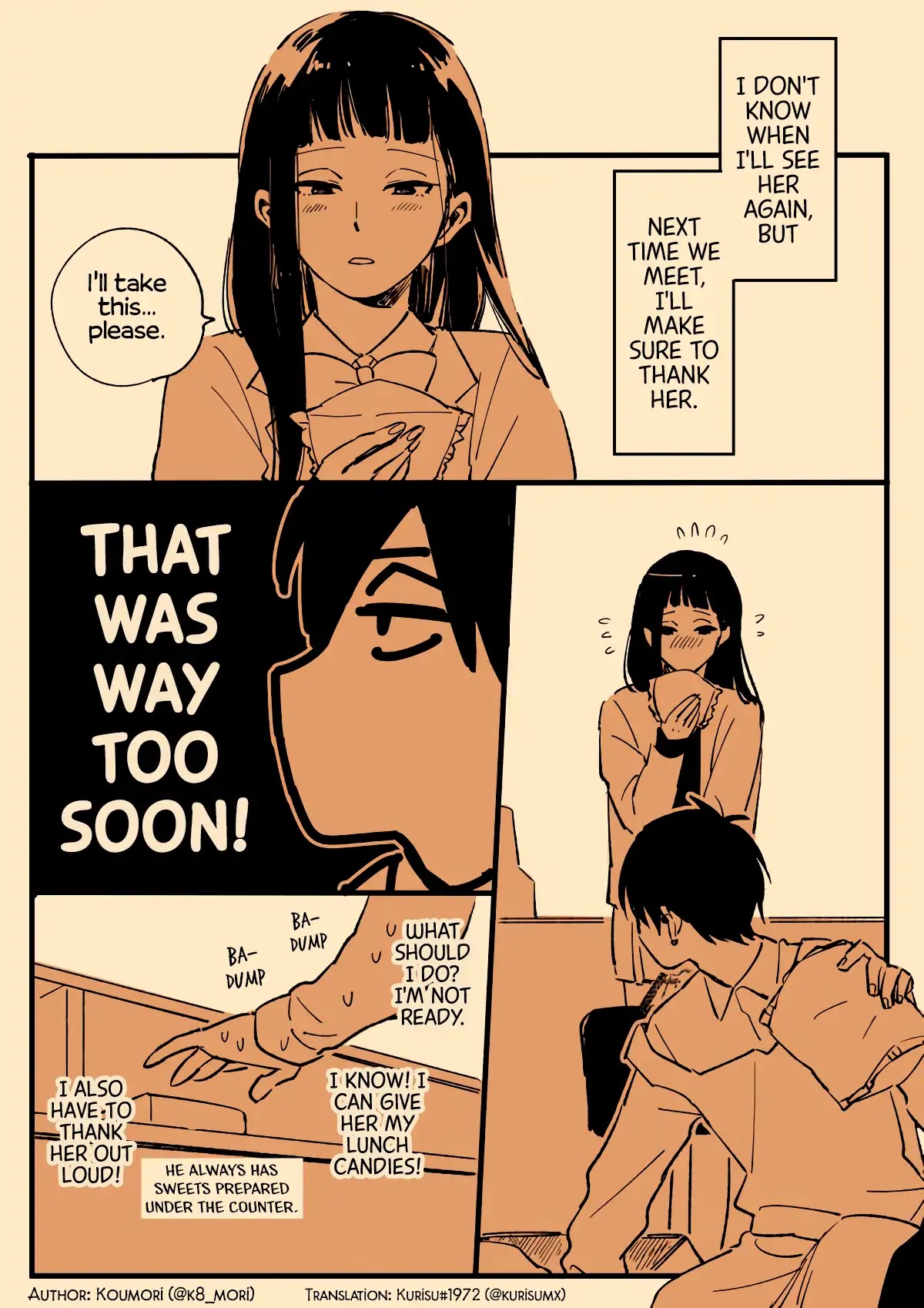 Valentine's Day and White Day Chapter 1 page 3 - Chapter 1: About a Girl Who Isn't Good at Love