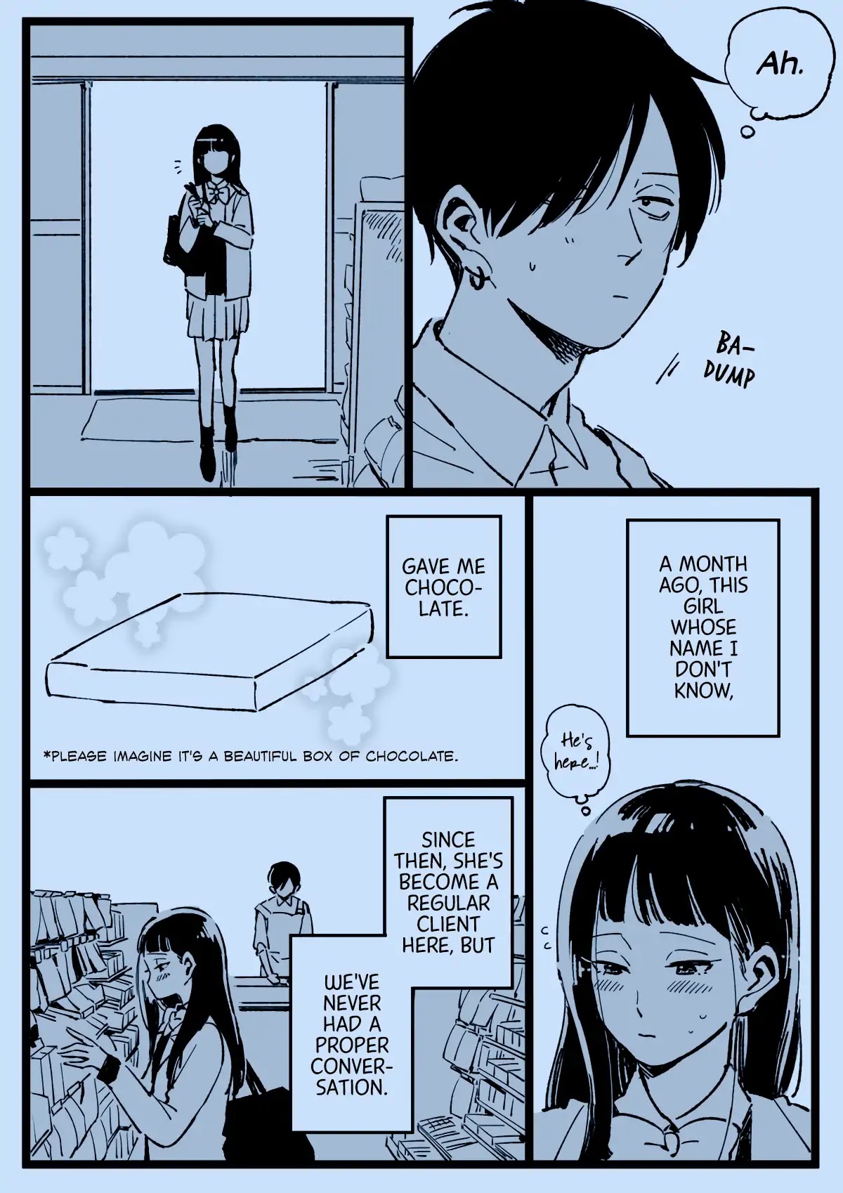 Valentine's Day and White Day Chapter 1 page 6 - Chapter 1: About a Girl Who Isn't Good at Love