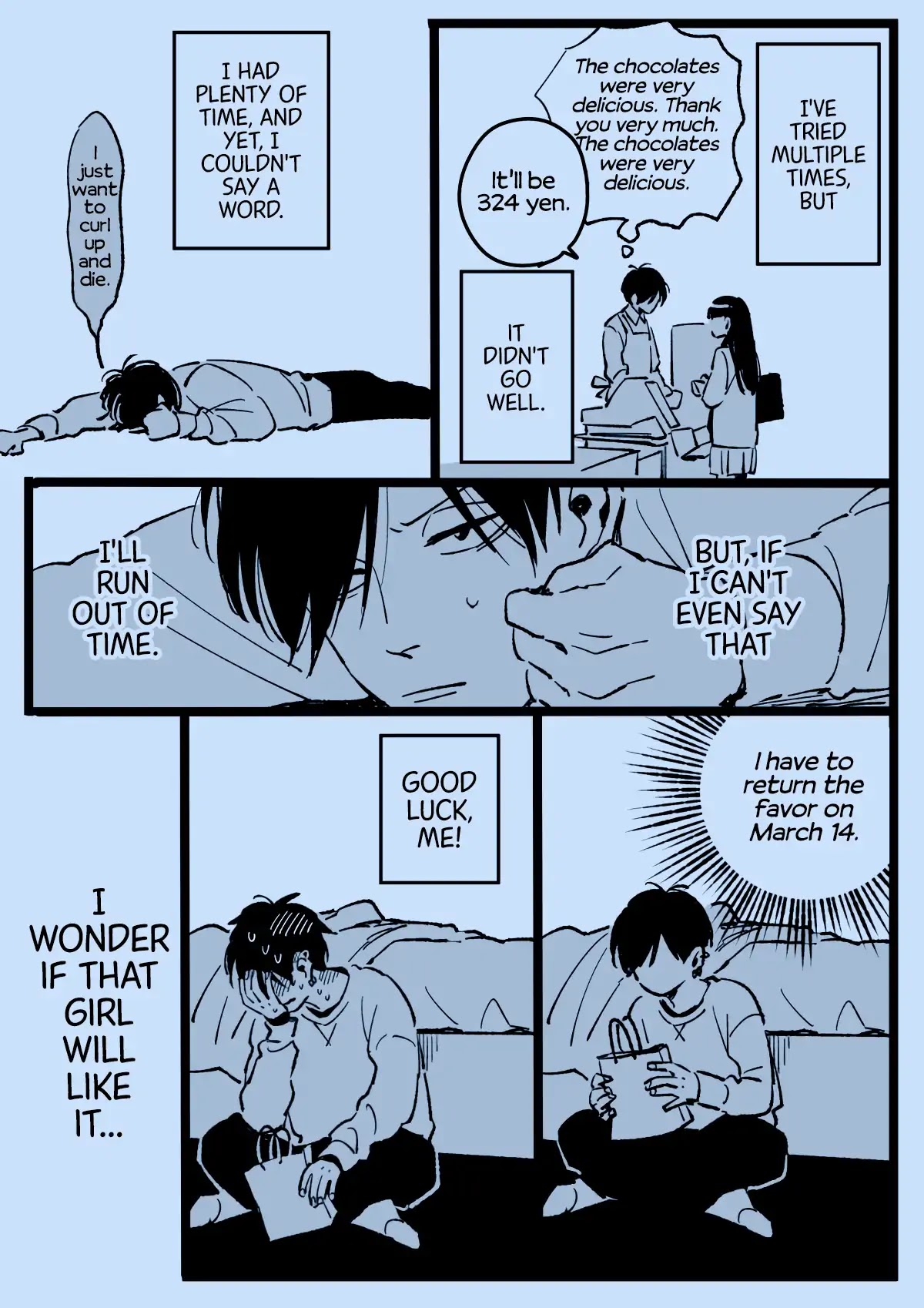 Valentine's Day and White Day Chapter 1 page 7 - Chapter 1: About a Girl Who Isn't Good at Love
