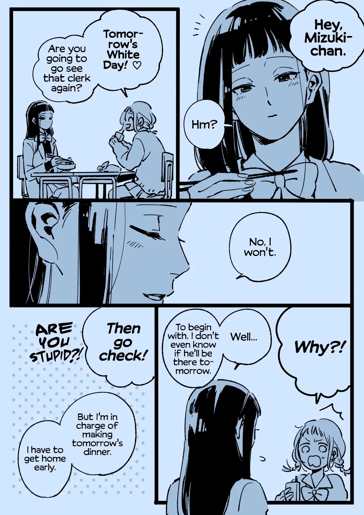 Valentine's Day and White Day Chapter 1 page 8 - Chapter 1: About a Girl Who Isn't Good at Love