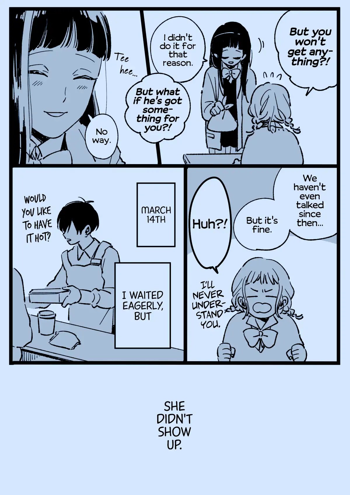 Valentine's Day and White Day Chapter 1 page 9 - Chapter 1: About a Girl Who Isn't Good at Love