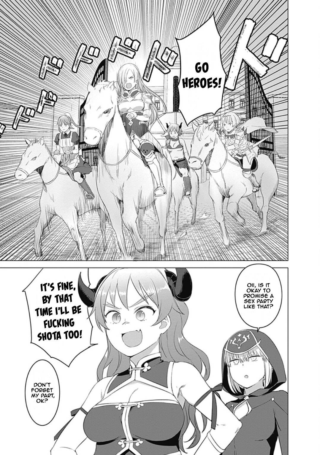 Valhalla Penis Mansion Chapter 20 page 22 - Chapter 20: It's Not Cheating If It's Just The Nipples