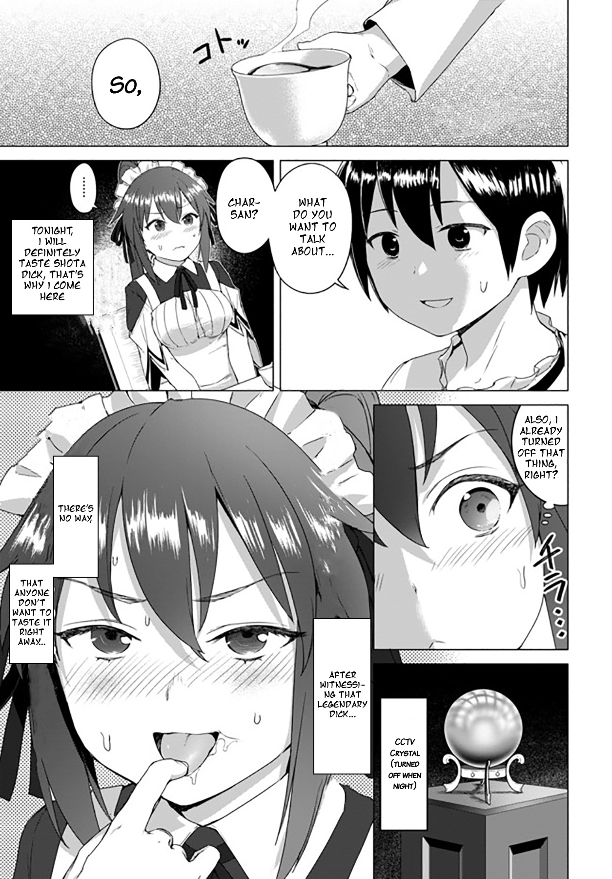 Valhalla Penis Mansion Chapter 3 page 1 - Chapter 3: Welcumming Blowjob