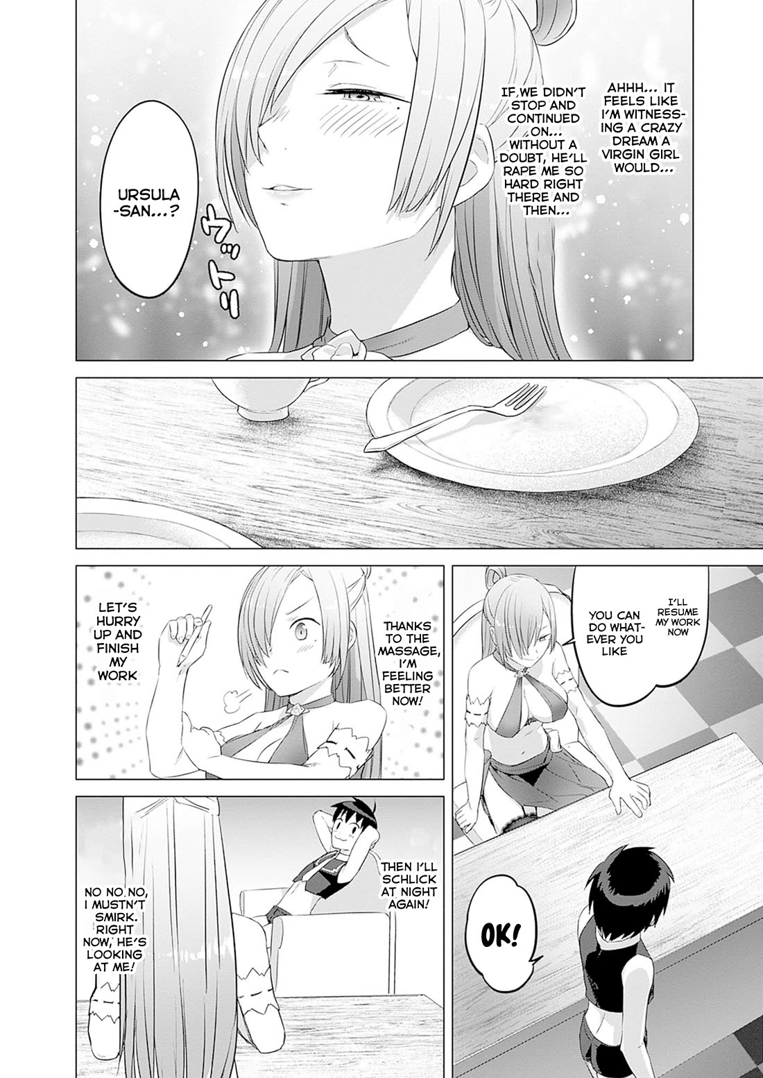 Valhalla Penis Mansion Chapter 35 page 10 - Chapter 35: Footjob Is Fine Too