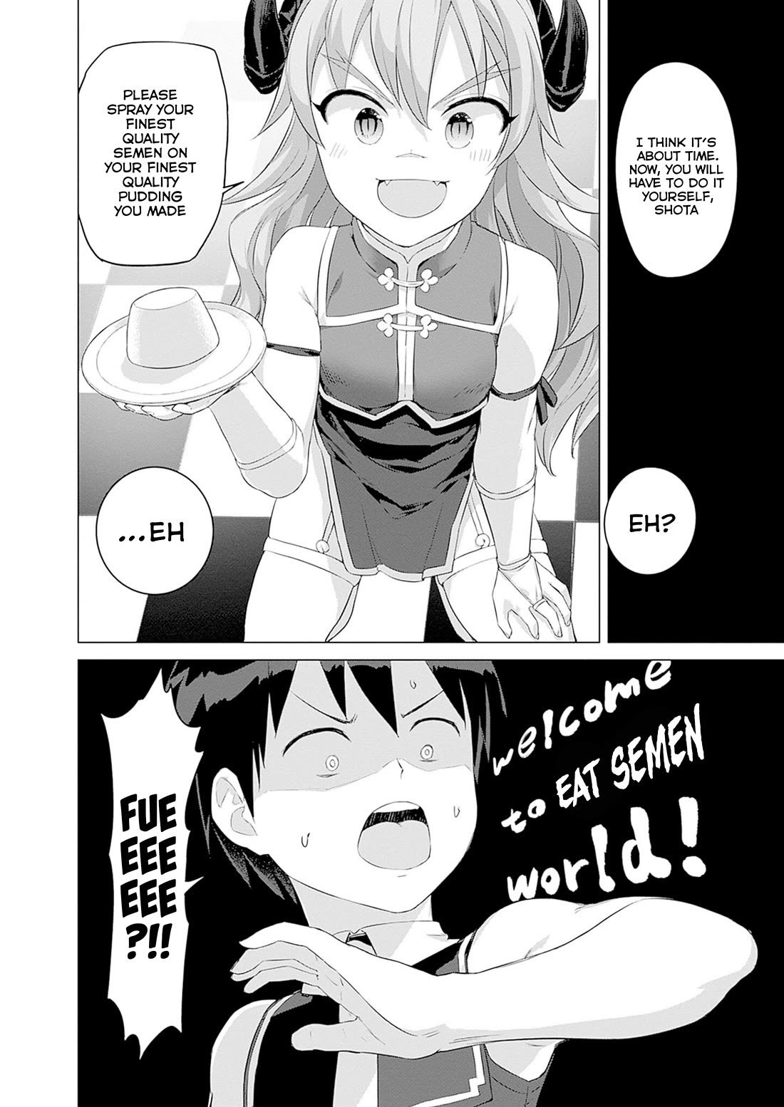 Valhalla Penis Mansion Chapter 36 page 12 - Chapter 36: Bukake Pudding