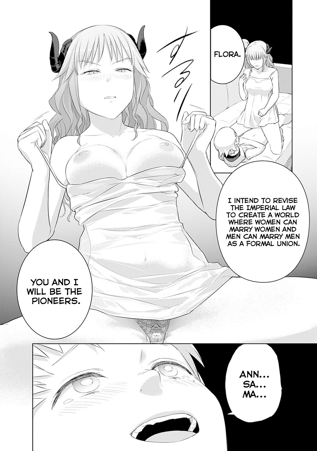 Valhalla Penis Mansion Chapter 43 page 8 - Chapter 43: No Dick, Just Yuri