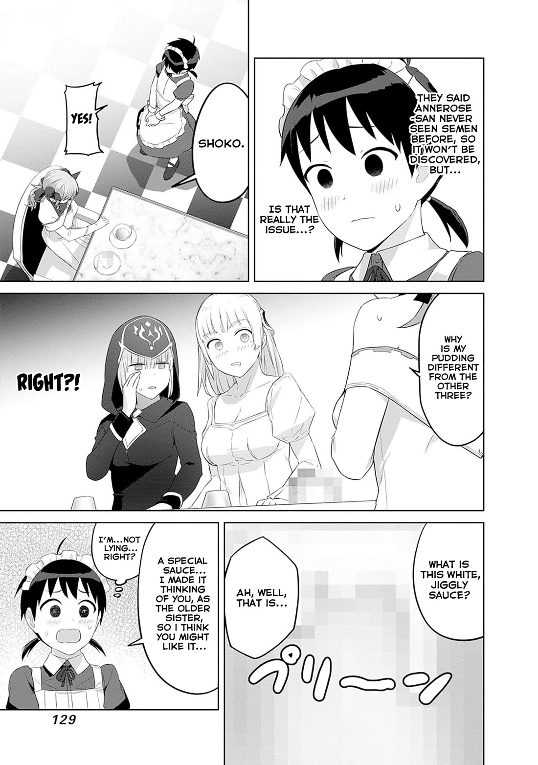 Valhalla Penis Mansion Chapter 45 page 11 - Chapter 45: Please don't put Semen on your pudding