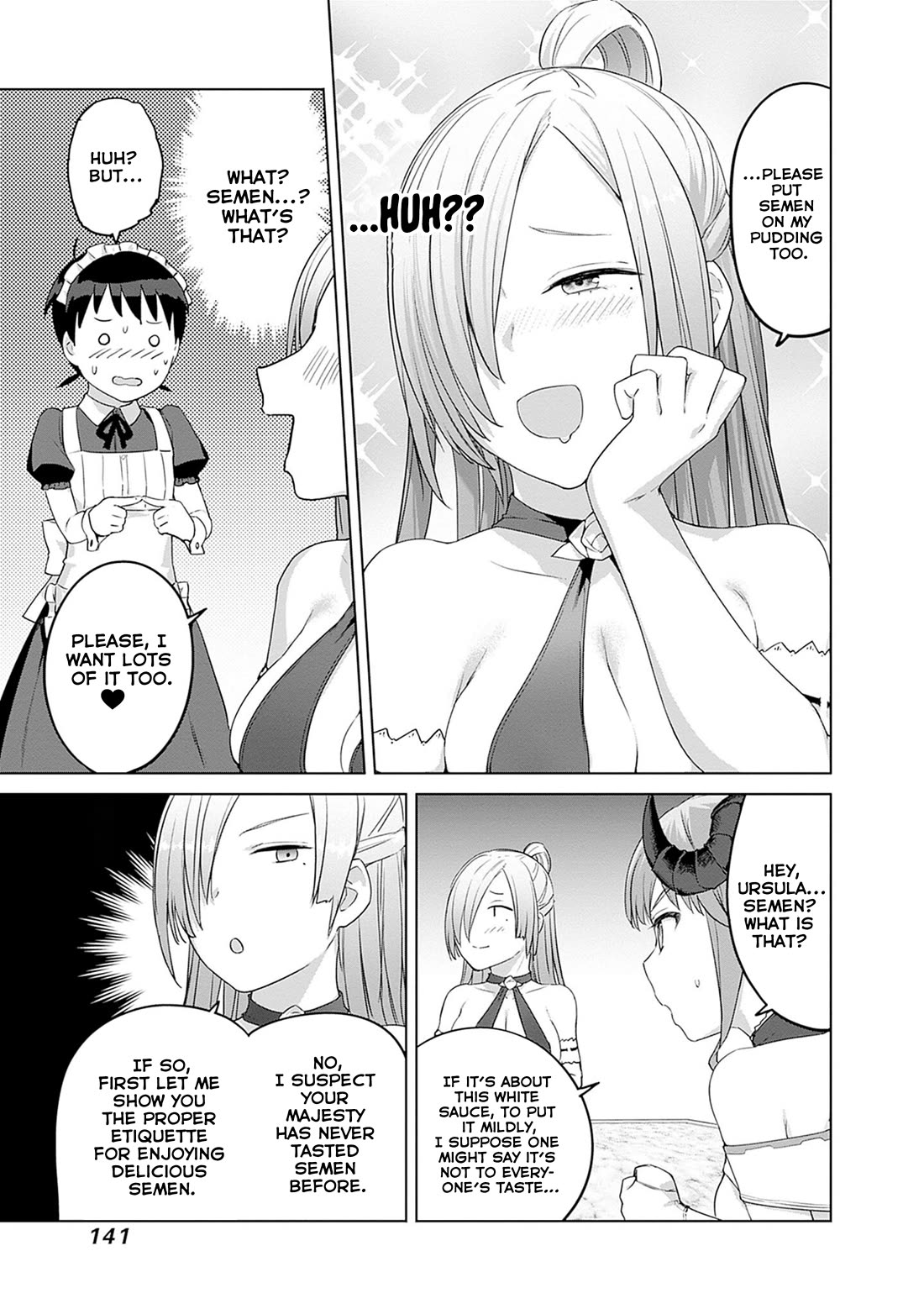 Valhalla Penis Mansion Chapter 45 page 23 - Chapter 45: Please don't put Semen on your pudding