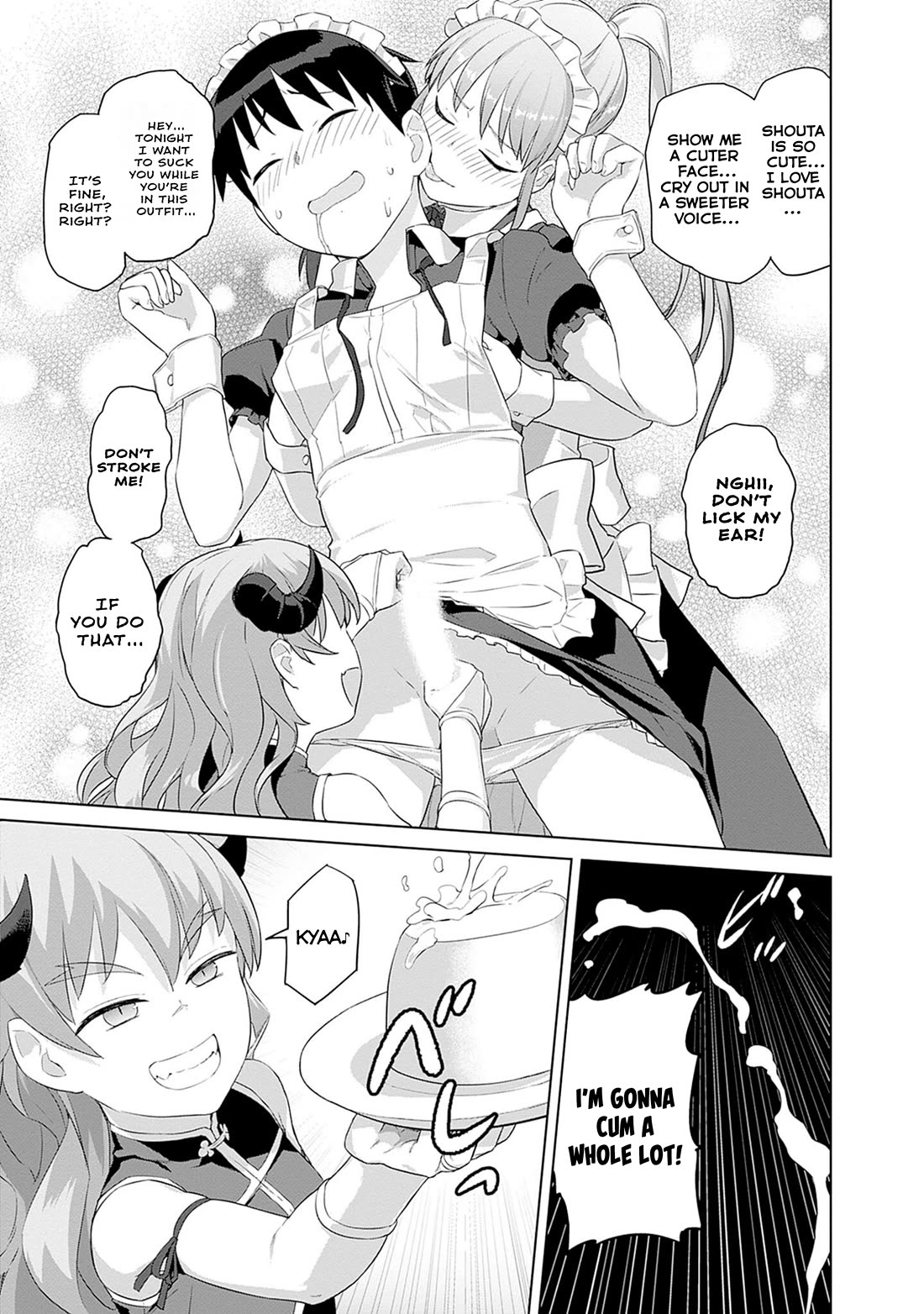 Valhalla Penis Mansion Chapter 45 page 7 - Chapter 45: Please don't put Semen on your pudding