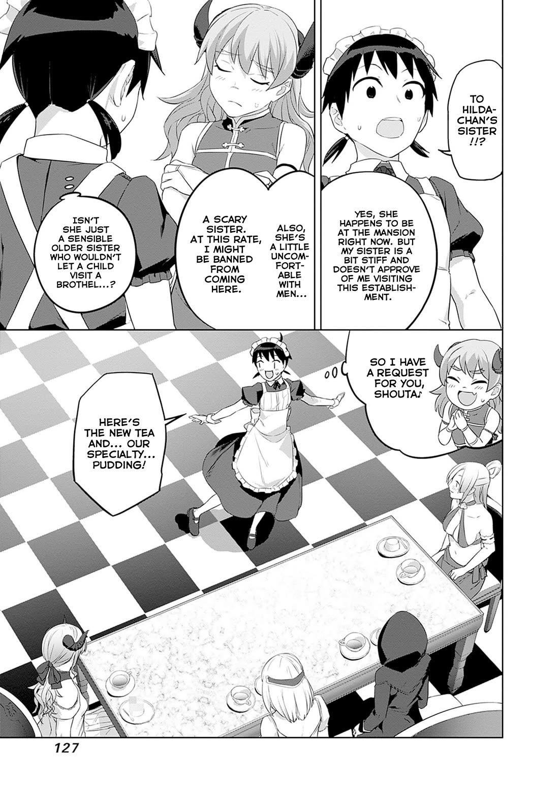 Valhalla Penis Mansion Chapter 45 page 9 - Chapter 45: Please don't put Semen on your pudding