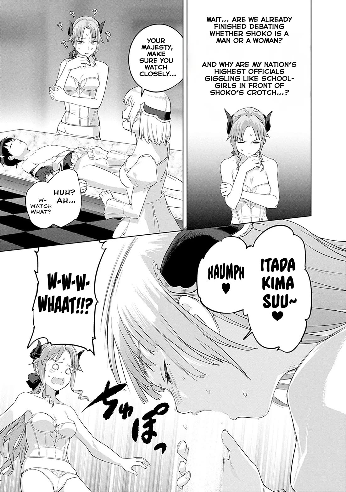 Valhalla Penis Mansion Chapter 48 page 12 - Chapter 48: Blowjob War