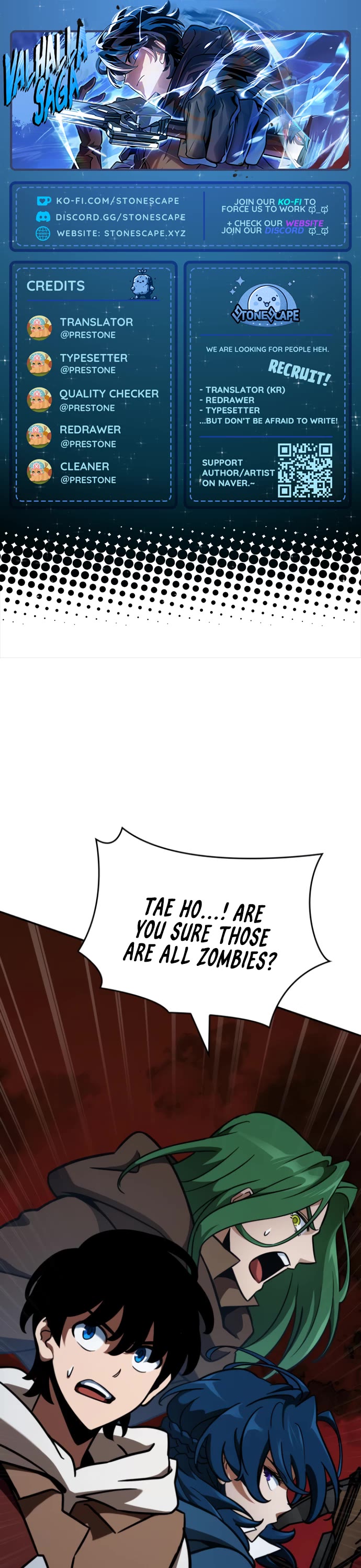 Valhalla Saga Chapter 11 page 1 - Chapter 11
