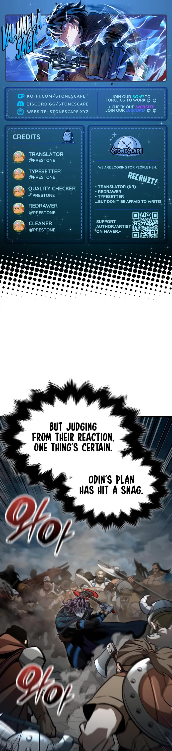 Valhalla Saga Chapter 67 page 1 - Chapter 67