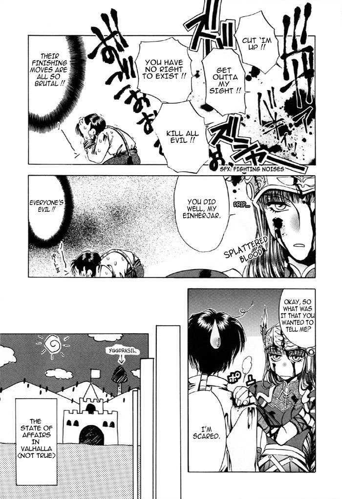 Valkyrie Profile Enix Supercomic Gekijoh Chapter 1.2 page 14 - Chapter 1 v2 : Gentle Tragedy, by IWASA Akirako