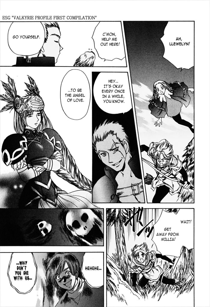 Valkyrie Profile Enix Supercomic Gekijoh Chapter 2.2 page 12 - Chapter 2 v2 : Guiding Voice, by YASAKA Mamoko