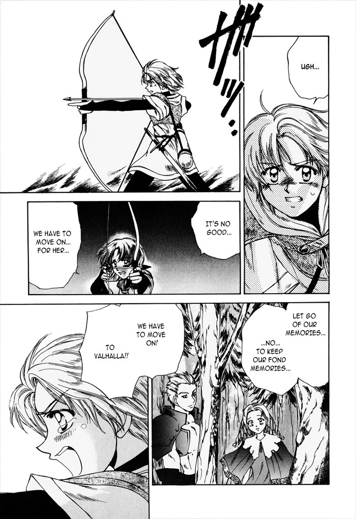Valkyrie Profile Enix Supercomic Gekijoh Chapter 2.2 page 14 - Chapter 2 v2 : Guiding Voice, by YASAKA Mamoko