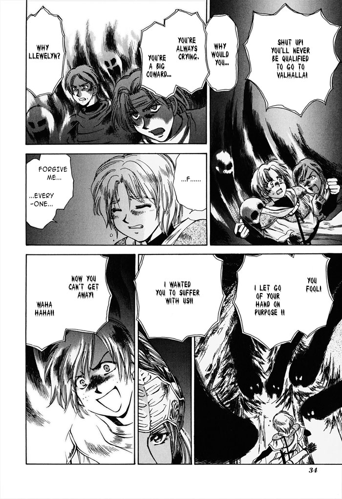 Valkyrie Profile Enix Supercomic Gekijoh Chapter 2.2 page 15 - Chapter 2 v2 : Guiding Voice, by YASAKA Mamoko