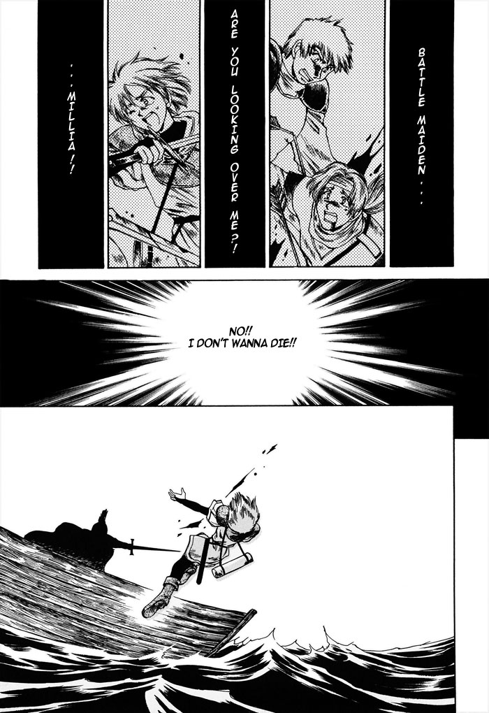 Valkyrie Profile Enix Supercomic Gekijoh Chapter 2.2 page 8 - Chapter 2 v2 : Guiding Voice, by YASAKA Mamoko
