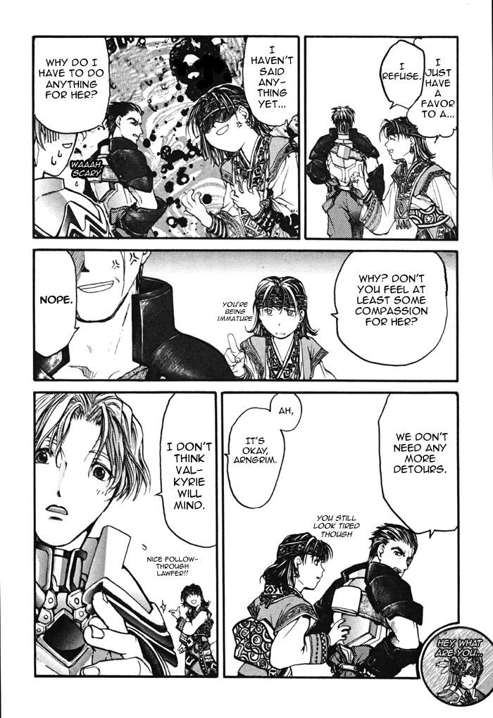Valkyrie Profile Enix Supercomic Gekijoh Chapter 3.2 page 12 - Chapter 3 v2 : Free Hand, by TACHIKAWA Harunosuke