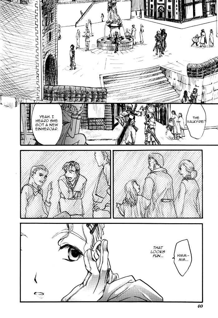 Valkyrie Profile Enix Supercomic Gekijoh Chapter 3.2 page 4 - Chapter 3 v2 : Free Hand, by TACHIKAWA Harunosuke