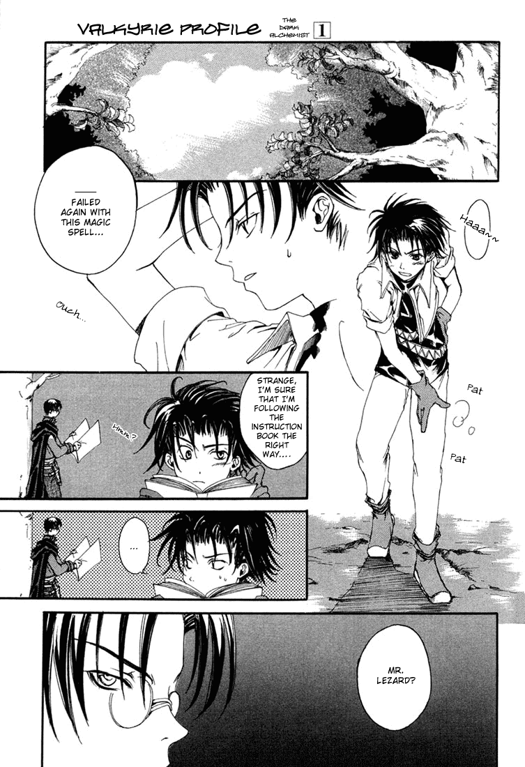 Valkyrie Profile: The Dark Alchemist Chapter 3.2 page 5 - Chapter 3 v2 : Act.3 - Daily Depression (Part 1)