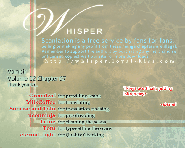 Vampir Chapter 7 page 4 - Chapter 7: Episode 2 - The Imploring Heart of Sadness Act.2