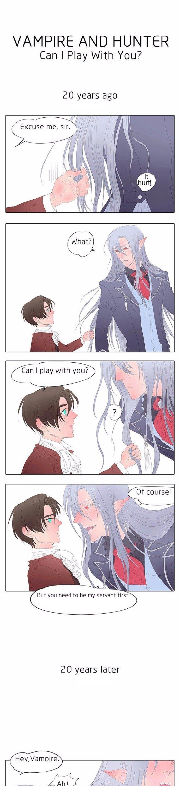 Vampire And Hunter Spin Off Chapter 1 page 1 - Chapter 1: Can you play with me?