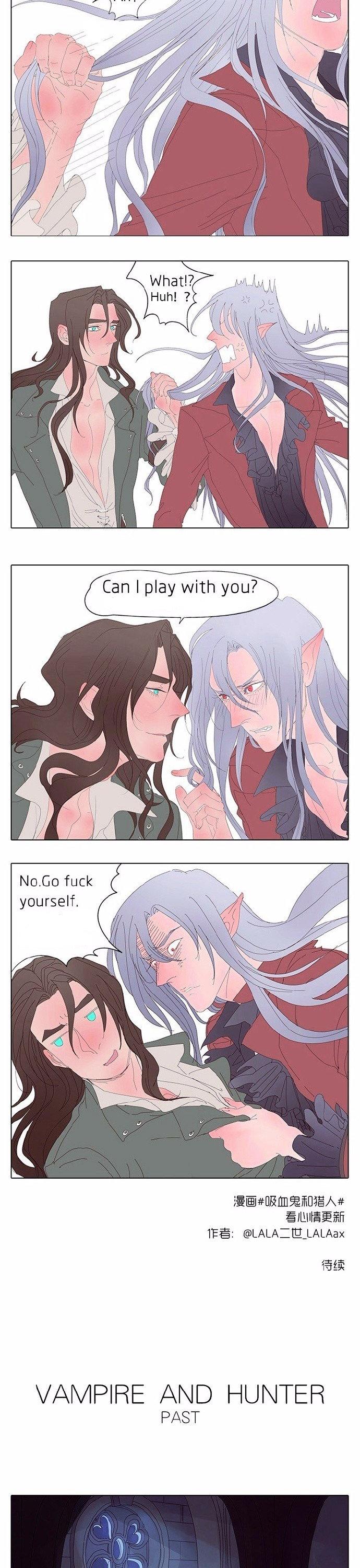 Vampire And Hunter Spin Off Chapter 1 page 2 - Chapter 1: Can you play with me?