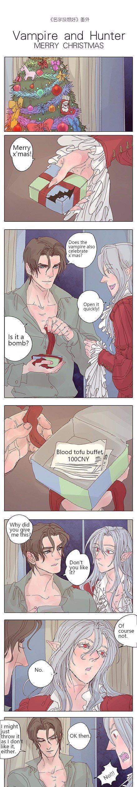 Vampire And Hunter Spin Off Chapter 10 page 1 - Chapter 10: MerryXmas!
