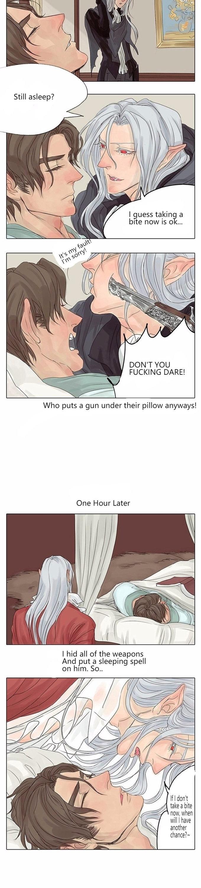 Vampire And Hunter Spin Off Chapter 12 page 2 - Chapter 12: Dinner time