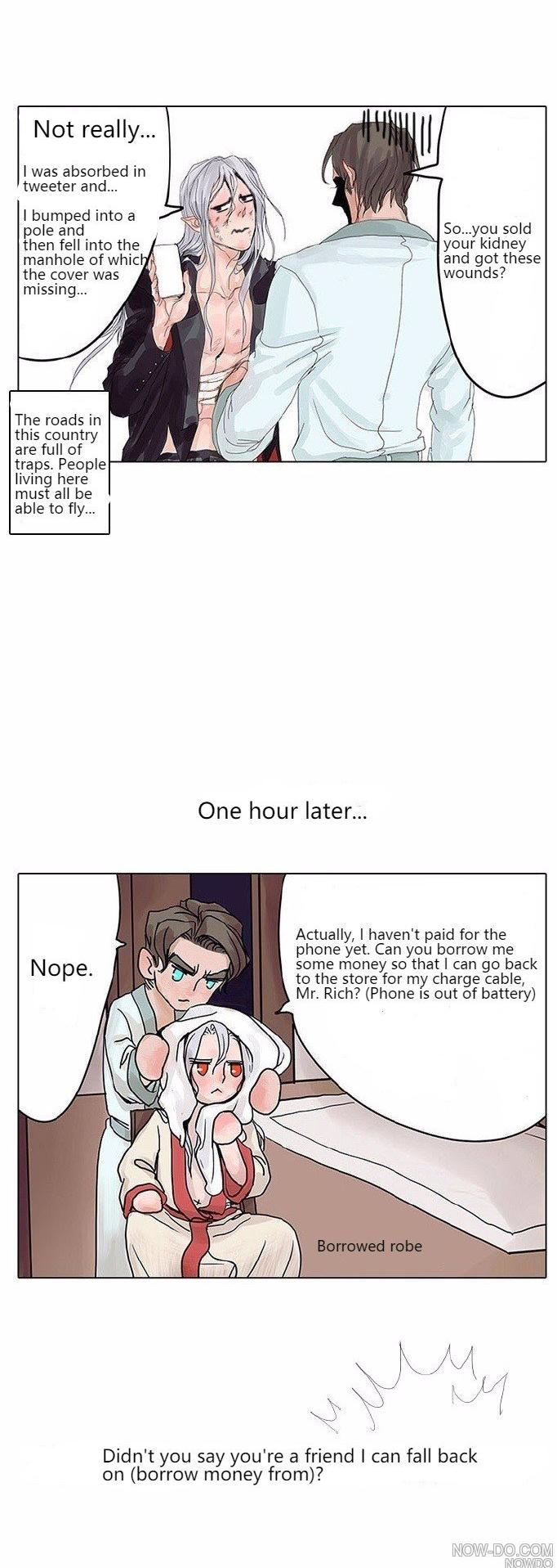 Vampire And Hunter Spin Off Chapter 4 page 4 - Chapter 4: What is Life?