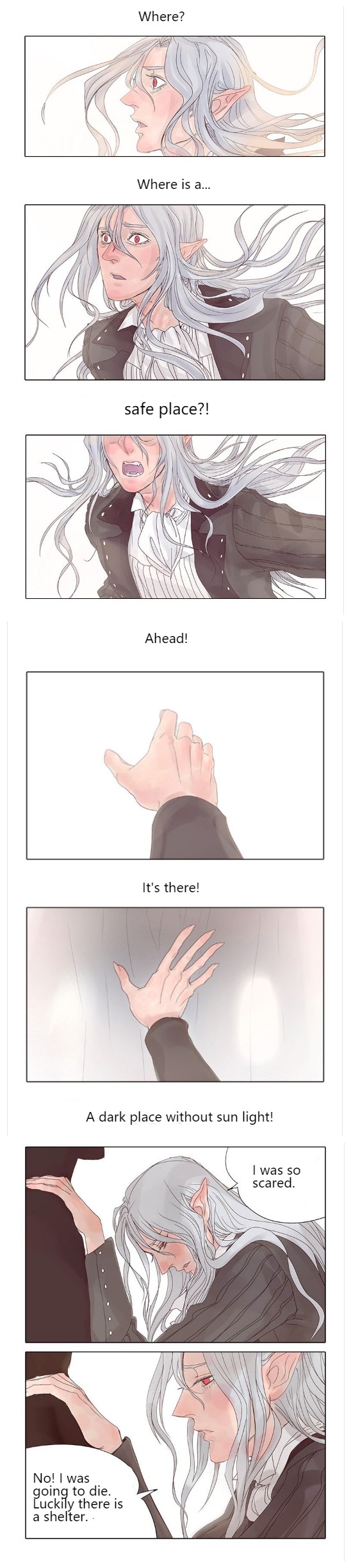 Vampire And Hunter Spin Off Chapter 5 page 5 - Chapter 5: What is Vampire afraid of?