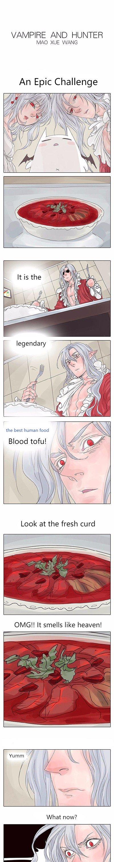 Vampire And Hunter Spin Off Chapter 7 page 1 - Chapter 7: Food Challenge