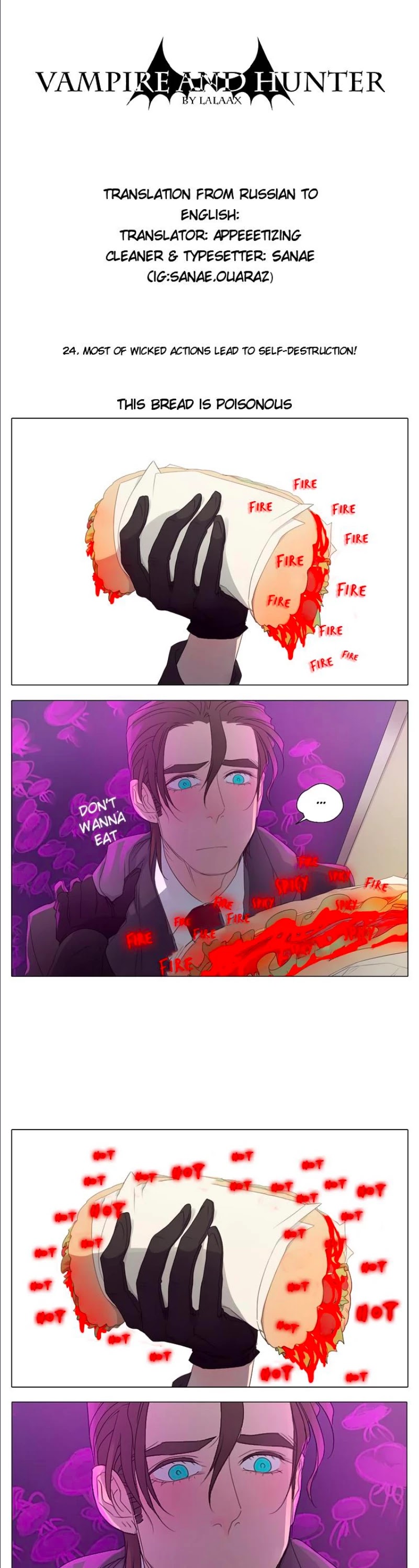 Vampire and Hunter Chapter 24 page 1 - Chapter 24