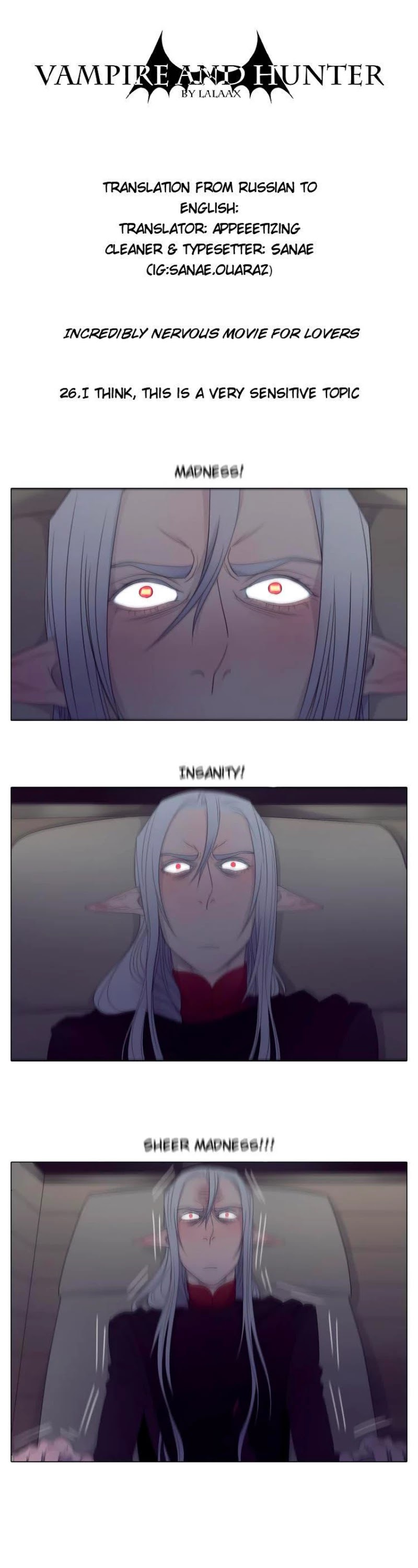 Vampire and Hunter Chapter 26 page 1 - Chapter 26