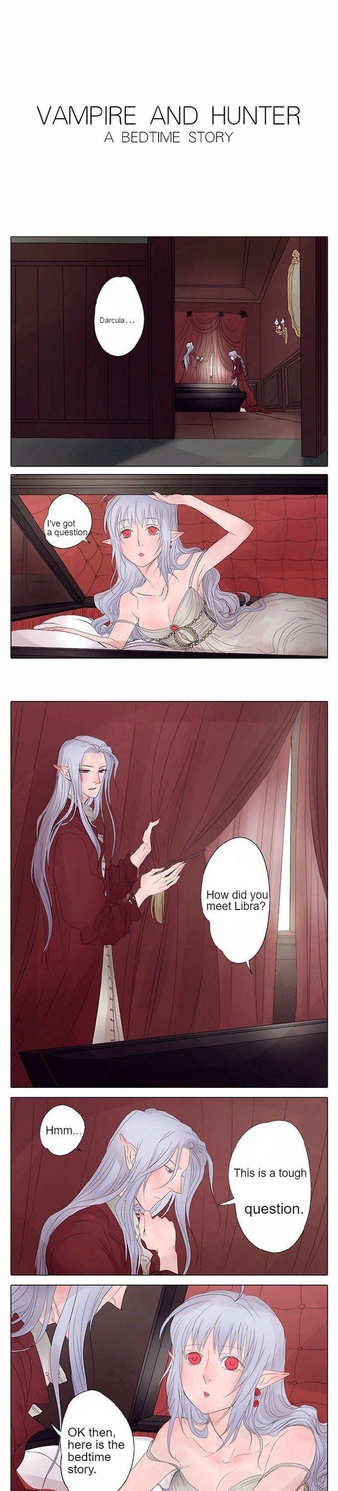 Vampire and Hunter Chapter 8.2 page 1 - Chapter 8.2 : Extra. Bedtime story