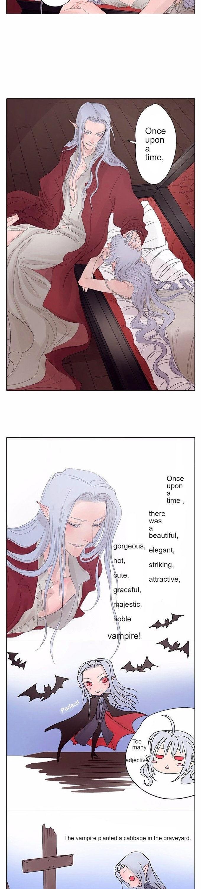 Vampire and Hunter Chapter 8.2 page 2 - Chapter 8.2 : Extra. Bedtime story