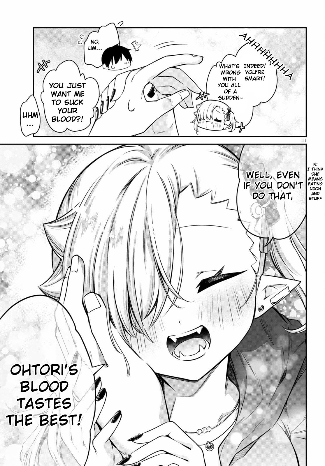 Vampire-chan Can't Suck Properly Chapter 10 page 11 - Chapter 10: Outing with a Vampire Girl