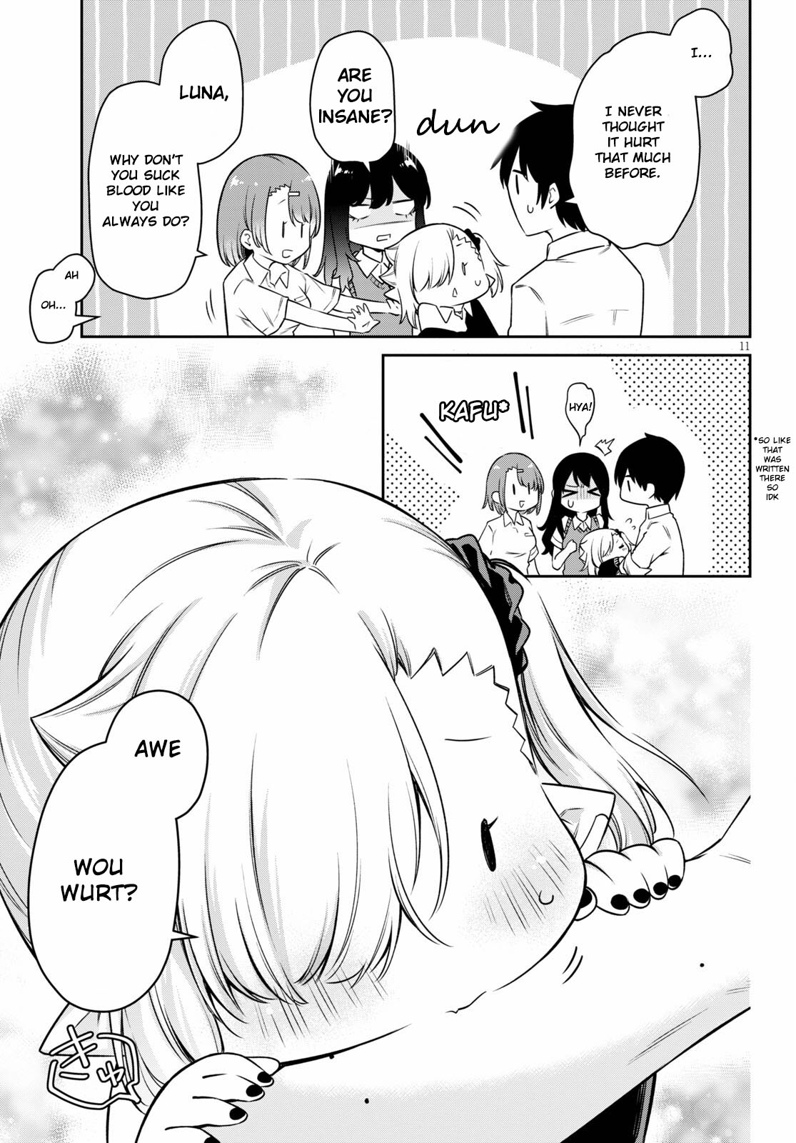 Vampire-chan Can't Suck Properly Chapter 11 page 12 - Chapter 11: Vampire-chan and kusunoki-san