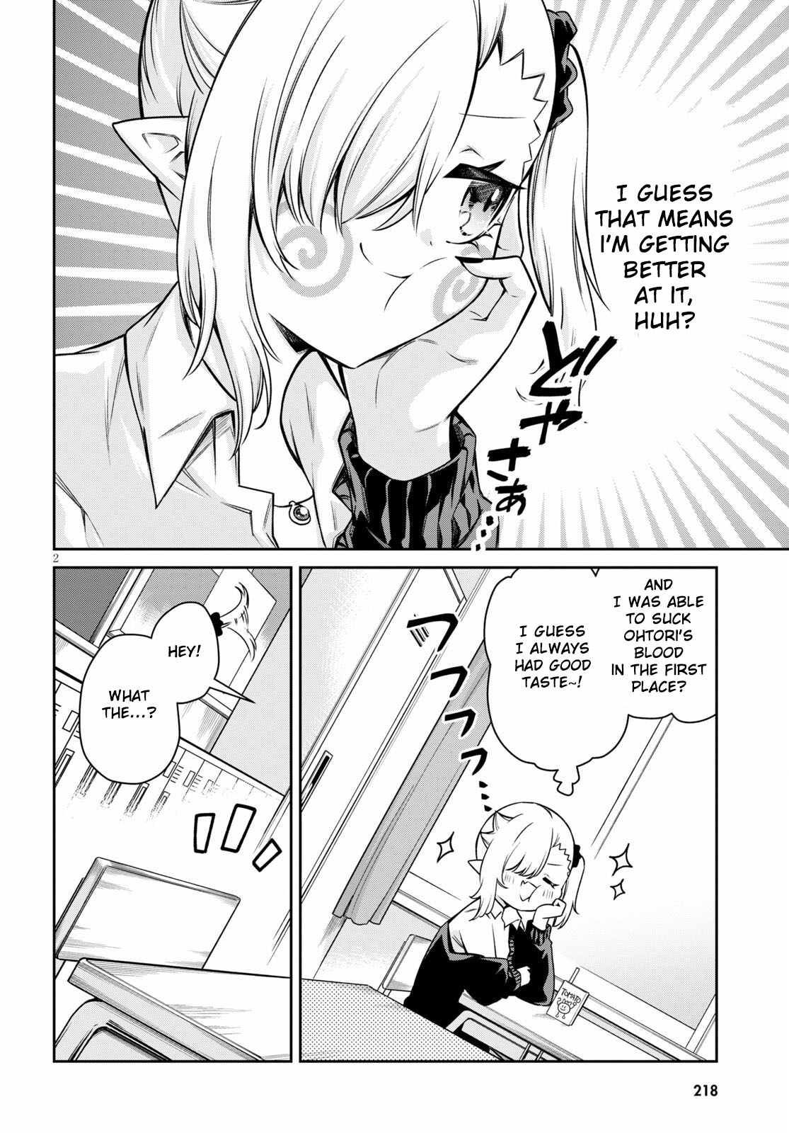 Vampire-chan Can't Suck Properly Chapter 11 page 3 - Chapter 11: Vampire-chan and kusunoki-san
